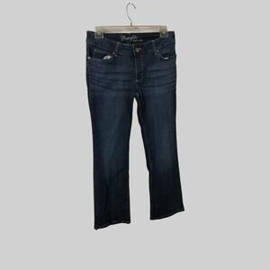 4237) Wrangler Women Boot Cut Jeans Size 13 x32